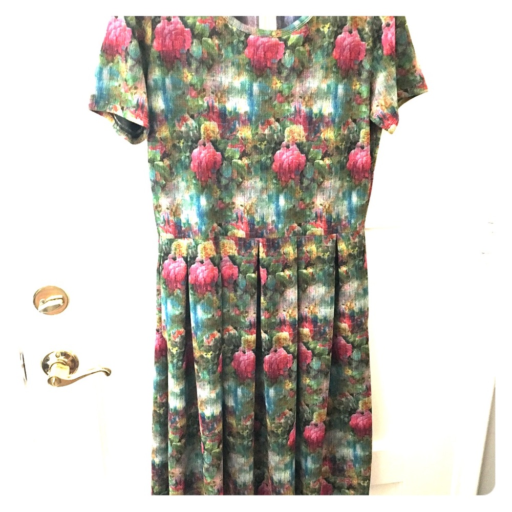 Gorgeous! Lularoe Amelia. 2xl